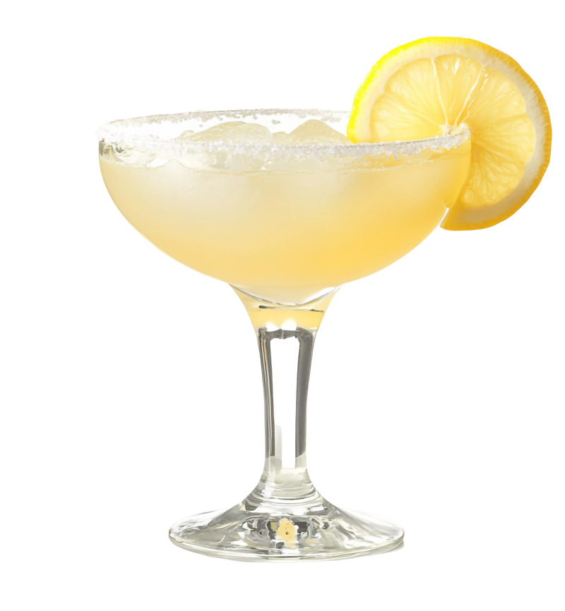 Lemon drop martini cocktail.